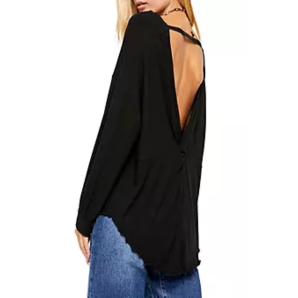 Free People Shimmy Shake Top Style #: OB1005812 in Black Womens Size Small